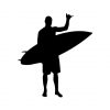 Surfer Silhouette File