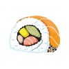 sushi roll vector