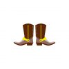 Robust and Stylish Cowboy Boots Vector