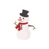 Adorable Zippy Snowman Vector Art