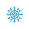 Intricate Floral Snowflake Pattern Vector Art