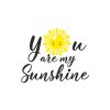 Captivating You Are My Sunshine Vector Art