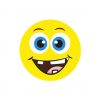 Infant Teething Smiling Face Emoji Vector Art
