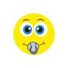 Pacifier Baby Face Emoji Vector Art