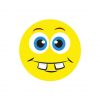 Two Teeth Baby Face Emoji Vector Art