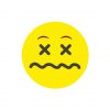 Tiring Dizzy Woozy Face Emoji Vector Art