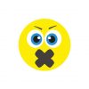 Cute Worried Face Emoji Vector Art