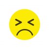 Pathetic Mouth Shut Emoji Vector Art