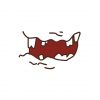Broken Tooth Mouth Emoji Vector Art