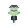 Esoteric Frankenstein’s Monster Halloween Vector Art