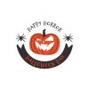 Jack O’ Lantern Wishing Happy Halloween Vector Art