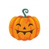 Beaming Face Jack O’ Lantern Halloween Vector Art