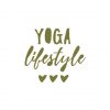 Healthy Yoga Lifestyle Vector Art