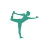 Lord of the Dance Pose Yoga Vector Art