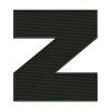 Lowercase Alphabet Z Embroidery Design