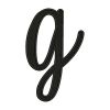 Lower Case Alphabet G Embroidery Design | G Letter Machine Embroidery Design | Digital Embroidery File