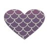 Mermaid Scales Heart Embroidery File