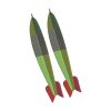 Green Army Missile Rocket Embroidery Design