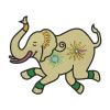 Indian Elephant Machine Embroidery Design | Animal PES Embroidery File | Elephant Embroidery File
