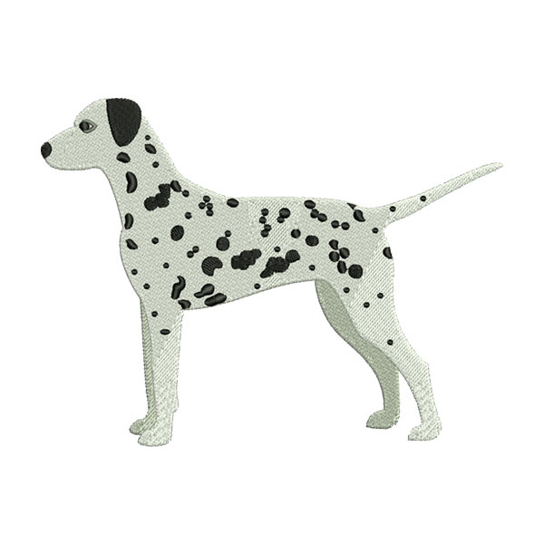 Dalmatian Digital Embroidery File | Animal Embroidery Design | Dog ...