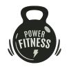 Power Fitness Weight Silhouette Embroidery Design