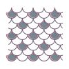 Digitize Mermaid Scales Embroidery File