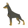 Doberman Digital Embroidery Design | Animal PES Embroidery File | Dog Embroidery Design | Pet Animal Machine Embroidery File
