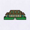 Quaint Little House Embroidery Design