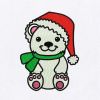 Christmas Teddy Bear Embroidery Design | Toy Embroidery Design | Christmas Teddy Machine Embroidery File