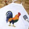 Colorful and Vibrant Rooster Embroidery Design