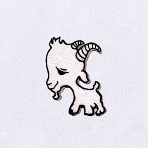 Baby Goat Embroidery Design