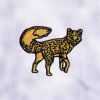 Mysterious and Sly Fox Embroidery Design