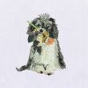 Shih Tzu Embroidery Design | Animal PES Embroidery File | Dog Embroidery Design | Puppy Machine Embroidery File