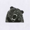 Wild Roaring Bear Embroidery Design | Roaring Animal Embroidery Design | Bear Machine Embroidery File