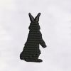 Charming Rabbit Machine Embroidery Design