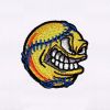 Fiercely Frantic Baseball Embroidery Design