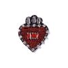 Love Symbol Crystal Beads Patch