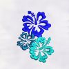 Fancy Flowers Machine Embroidery Design