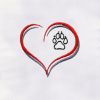 Beautiful Heart Shape Embroidery Design