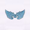 Beautifully Crafted Wing Decal Embroidery Design