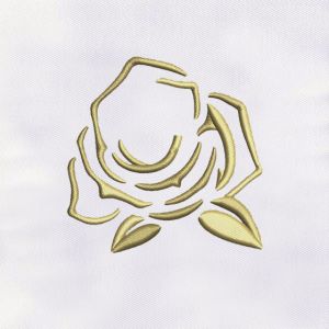 Glowing Flower Embroidery Design