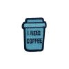 Embroidered Coffee Cup Patch