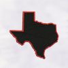 Texas Map Machine Embroidery Design