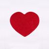 Classic Symmetrical Red Heart Embroidery Design