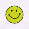 Classic Yellow Smiling Emoji Embroidery Design