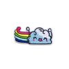 Cloud and Rainbow Embroidered Patch