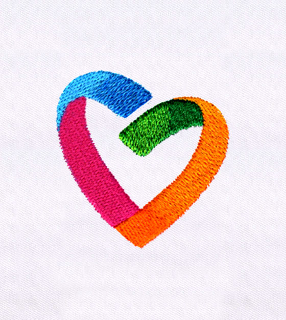 Download Colorfully Creative Heart Embroidery Design Digitemb SVG Cut Files