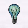 Creatively Illuminating Bulb Embroidery Design