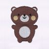 Cuddly Brown Teddy Bear Embroidery Design | Toy Embroidery Design | Cute Teddy Bear Machine Embroidery File
