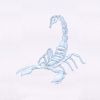 Deadly Venomous Scorpion Embroidery Design
